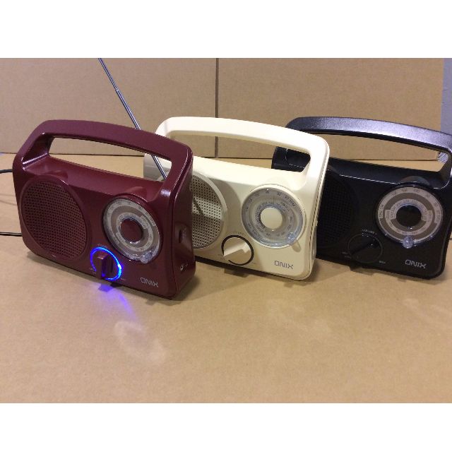 Brand New ONIX Portable Kitchen Radio Retro look BULK PURCHASE 3