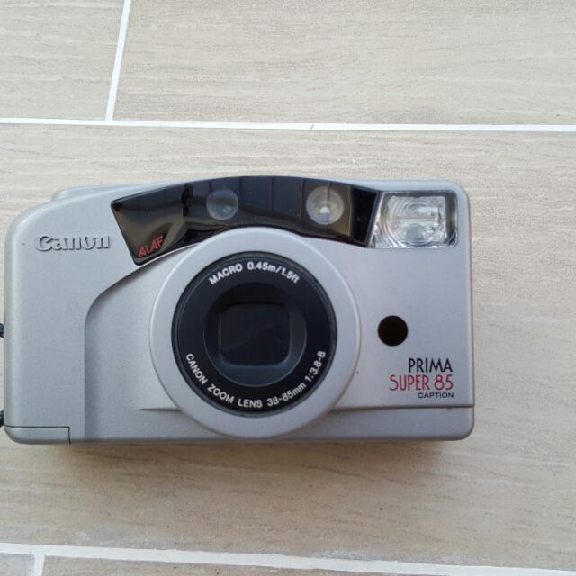 canon camera prima super 85