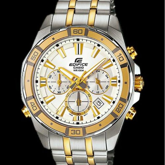 casio edifice with light
