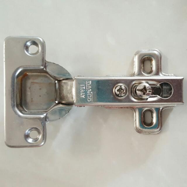 Danco Brand Italy Made Cupboard Door Hinge (Used) Only 4 Pcs
