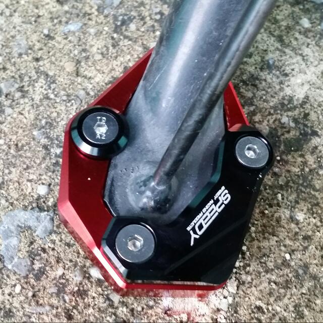 Side Stand R15 Speedy Singapore Yamaha R15 V1 V2 V3 MT-15 TFX150 M-Slaz Xabre XMAX 250 ...