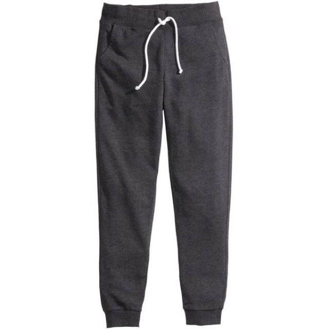 dark grey sweatpants