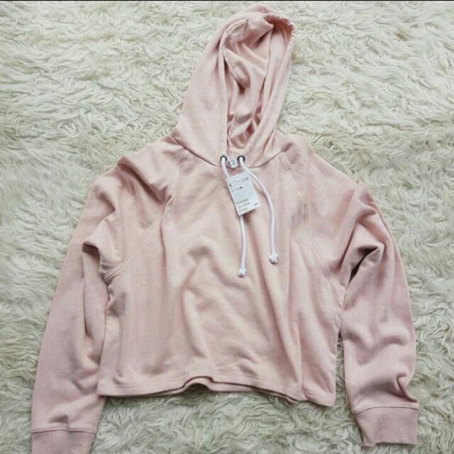 harga hoodie crop h&m