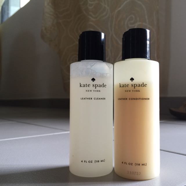 Kate Spade Leather Cleaner & conditioner, Women's Fashion, Bags & Wallets,  Purses & Pouches on Carousell