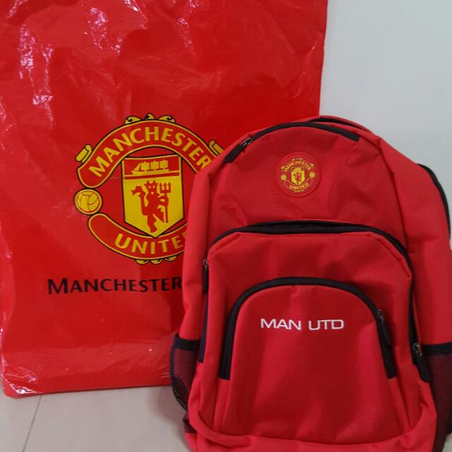 man utd backpack