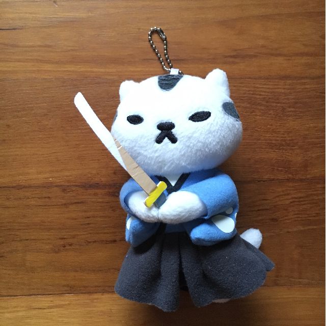 Neko Atsume Samurai Cat Plush Toy Entertainment J Pop On Carousell