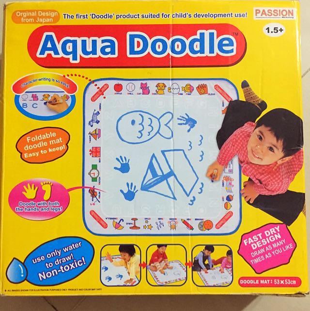 Original Passion Aqua Doodle Mat Babies Kids Toys Walkers On