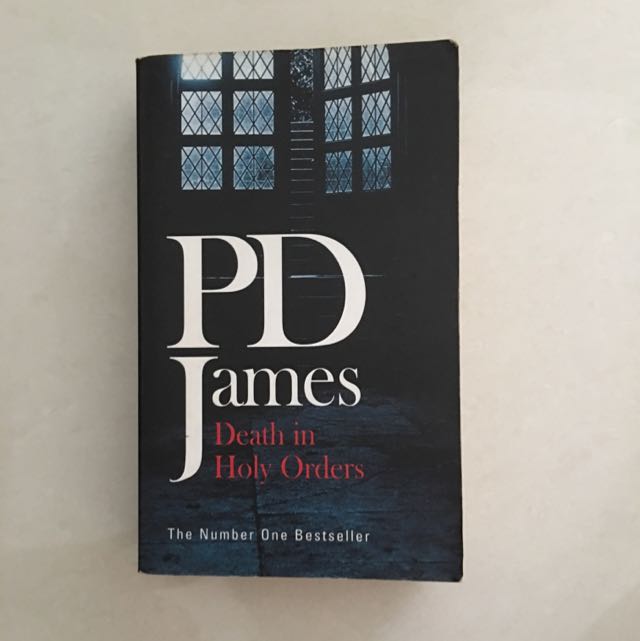 Pd James Death In Holy Orders Books Stationery Fiction On Carousell Pd James Death In Holy Orders Books Stationery Fiction On Carousell