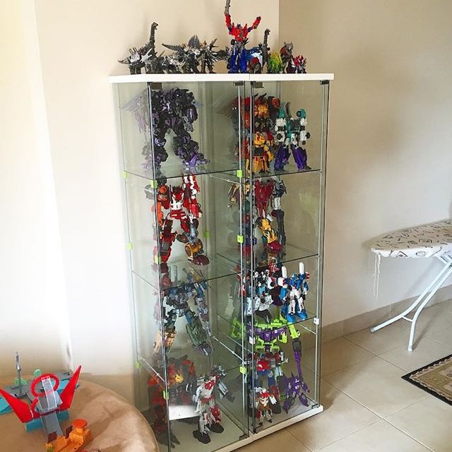  Rak  Kaca  Detolf Glass Display  Cabinet IKEA IPOH Home 