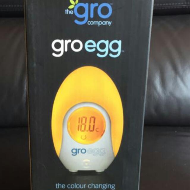 Gro Egg baby room thermometer, Babies & Kids, Nursing & Feeding, Weaning &  Toddler Feeding on Carousell