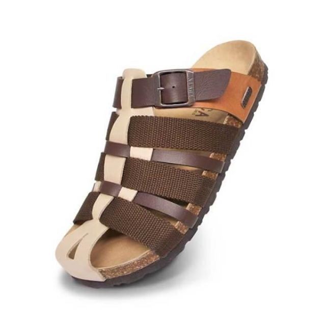 Sandal Pria Cortica Quadra Warna Multibrown Gentleman Imitation Leather Butika Shop Olshop Fashion Olshop Pria Di Carousell