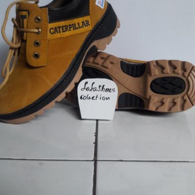 Sepatu Casual Caterpillar Pendek Tan Olshop Fashion Olshop Pria Di Carousell
