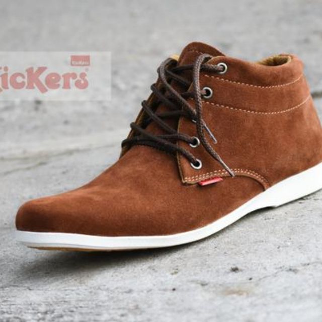 Sepatu Pria Kickers Sidney High Coklat Tan Boots Casual