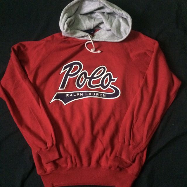 polo script hoodie