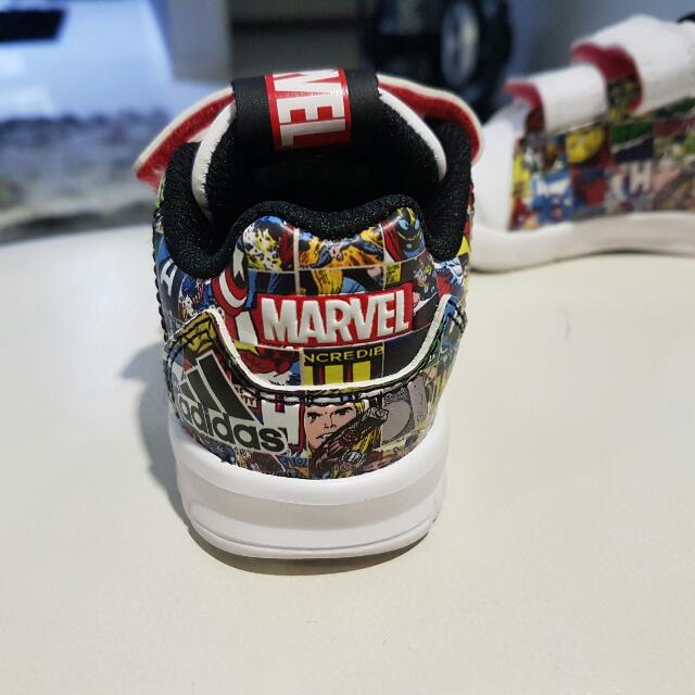 Adidas MARVEL Kids Shoes, Babies \u0026 Kids, Babies \u0026 Kids Fashion on Carousell