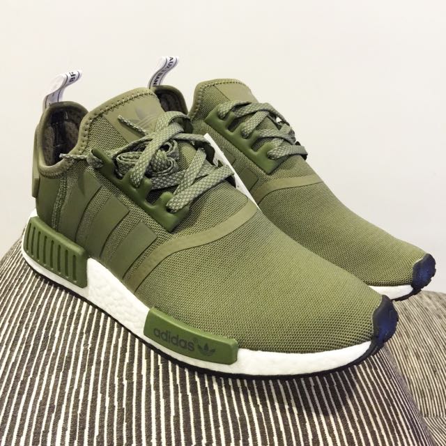 Adidas nmd olive top green usa