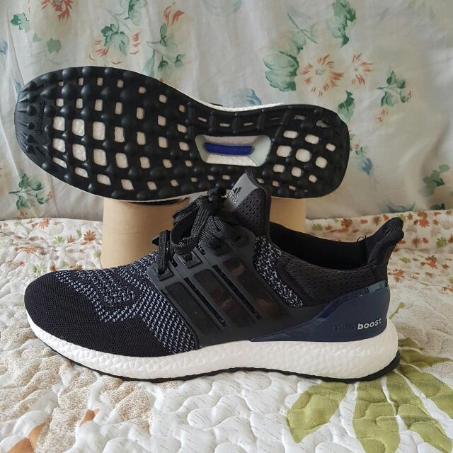 Ultra boost black shop replica