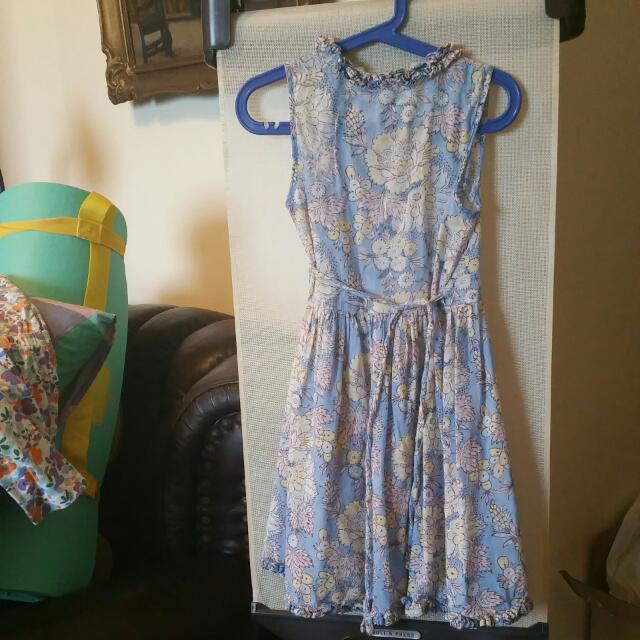 Anokhi Koki Wrap Dress Girl Ages 68, Babies & Kids, Babies & Kids