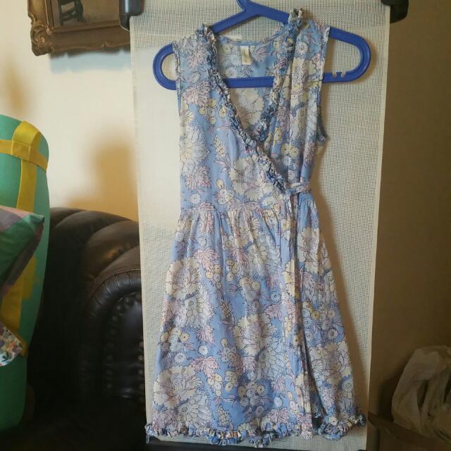 Anokhi Koki Wrap Dress Girl Ages 68, Babies & Kids, Babies & Kids