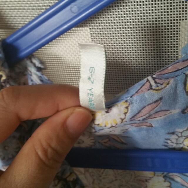 Anokhi Koki Wrap Dress Girl Ages 68, Babies & Kids, Babies & Kids