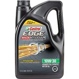 Castrol EDGE High Mileage 10W30 Fully Synthetic Engine Oil (GF-5, API ...