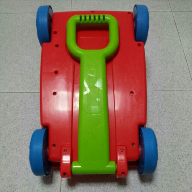 fisher price car with handle