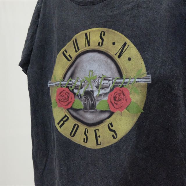 T shirt guns n roses pull and bear clearance