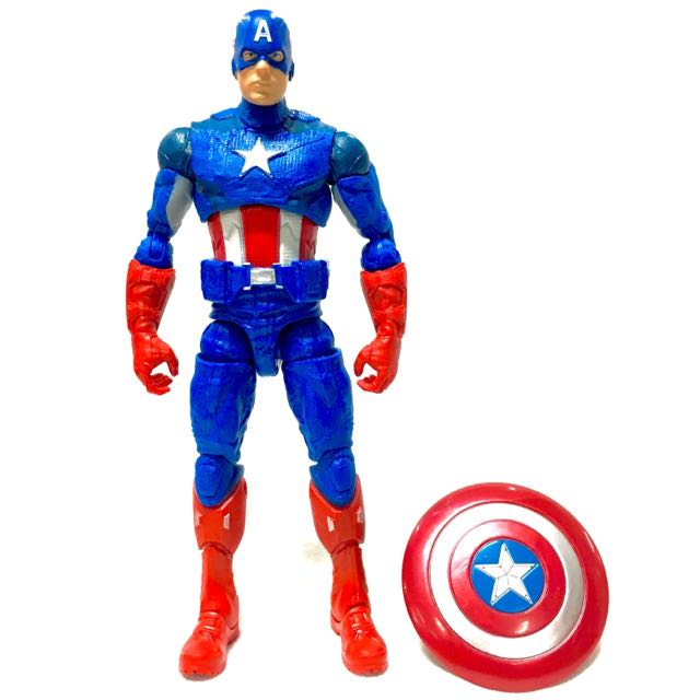 MARVEL Captain America Walmart Exclusive Avengers FIGURE collectors base hasbro 