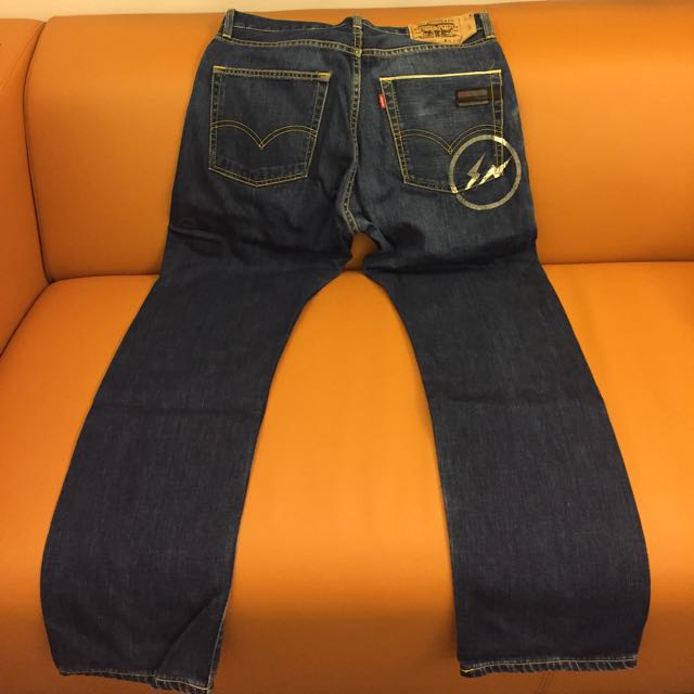 Levi's Fenom Fragment 505 0207, 男裝, 褲＆半截裙, 牛仔褲- Carousell