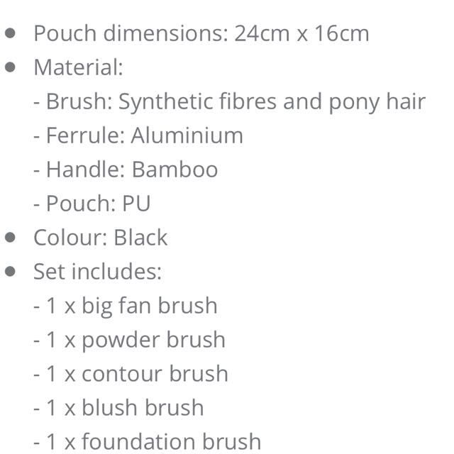 Make Up Brush (Category: Makeup) located in Singapore. Submitted by xonneb (Listing ID 74897839, Image 2). Description: .