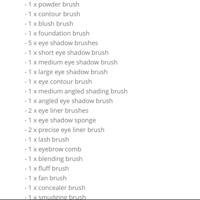 Make Up Brush (Category: Makeup) located in Singapore. Submitted by xonneb (Listing ID 74897839, Image 3). Description: .