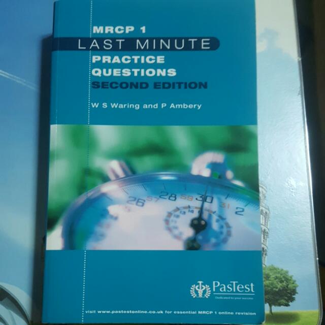 MRCP 1: Last Minute MRCP 1 Practice Questions, Second Edition