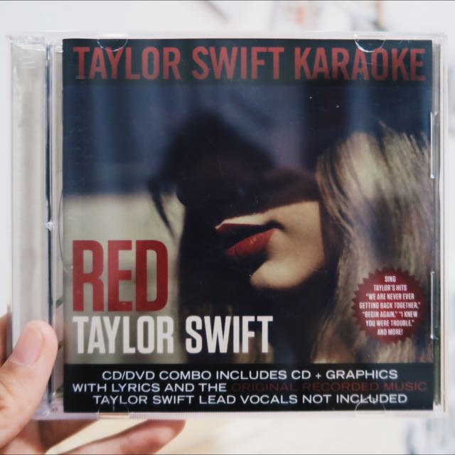 Taylor Swift Red Karaoke Album Music Media Cds Dvds Other Media On Carousell