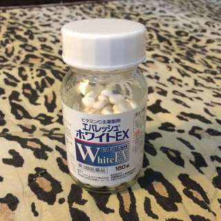 日本帶回White EX 美白錠