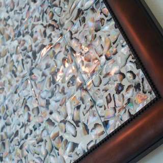 Abalone Seashell Art Framework