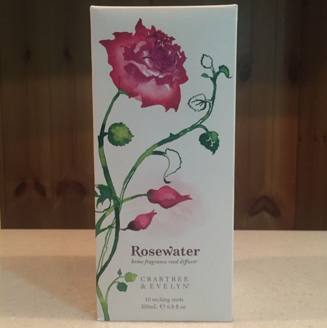 Crabtree & Evelyn Rosewater Home Fragrance Reed Diffuser, Furniture
