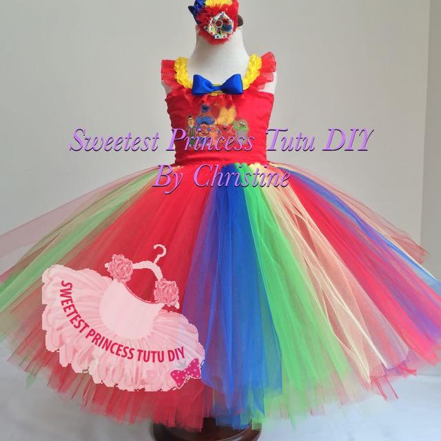 Sesame street deals tutu dress