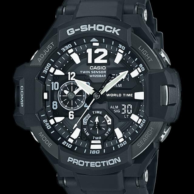 G Shock Gravity Master Ga 1100 1a Men S Fashion Watches On Carousell