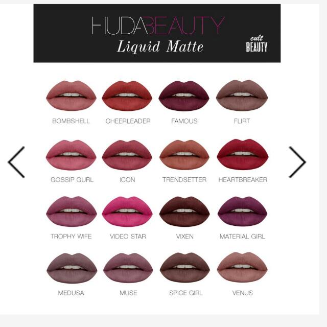Huda Liquid Matte, Beauty & Personal Care, Face, Makeup on Carousell