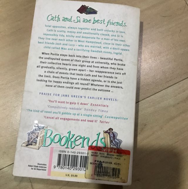 Jane Green Bookends, Hobbies & Toys, Books & Magazines, Storybooks on