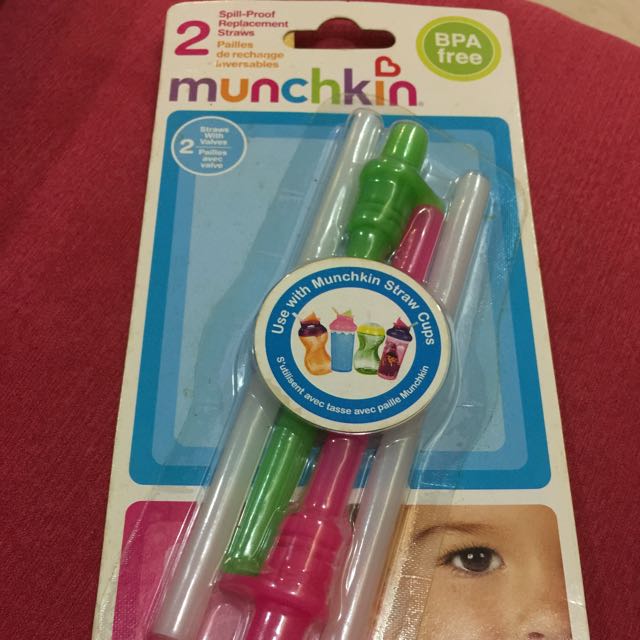 Munchkin Spill Proof Replacement Straws, Babies & Kids, Nursing