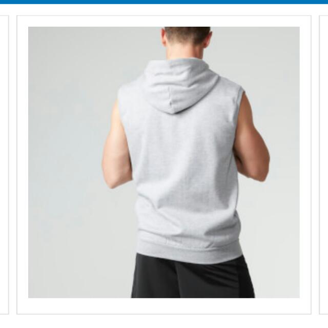 Myprotein hotsell sleeveless hoodie