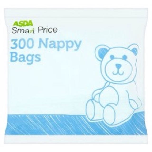 Nappy sacks by ASDA Babies Kids Bathing Changing Other Baby