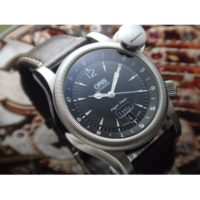Oris flight discount timer day date