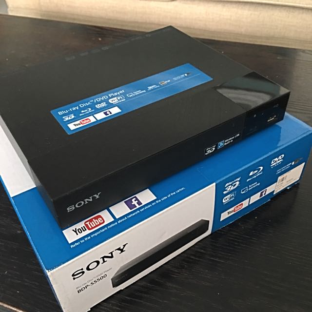 3D Blu-ray Player with WiFi for Home Cinema, BDP-S5500