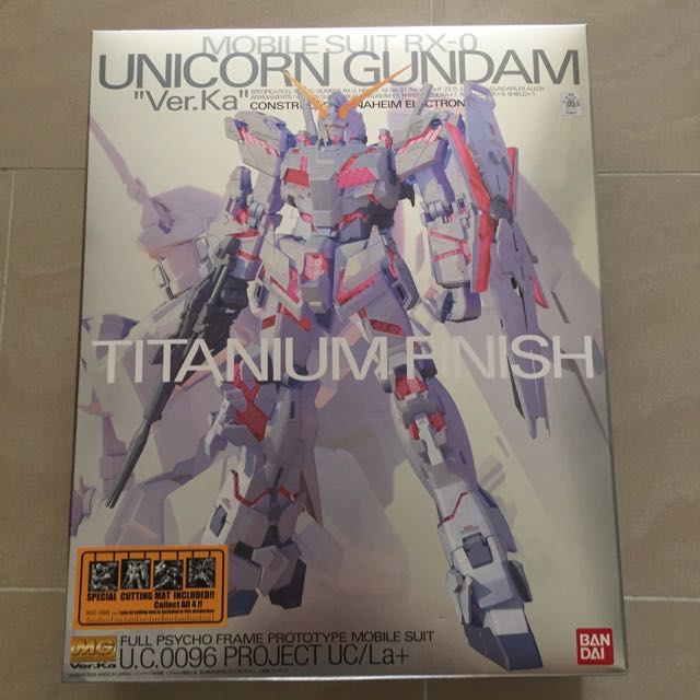 Mg Unicorn Gundam Ver Ka Titanium Finish Toys Games Bricks
