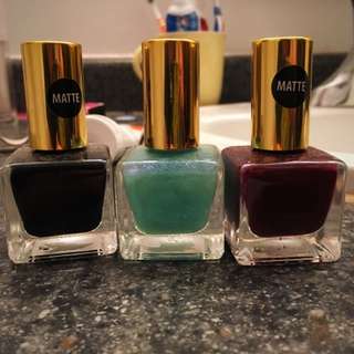 3 Nail UO Nail Polishes