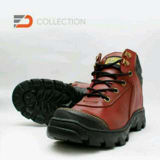 Sepatu Safety Boots Kulit Sapi Asli AV7