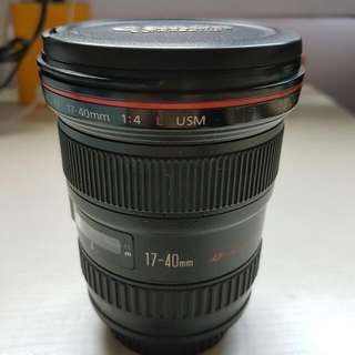 Canon 17-40 f4 L lense