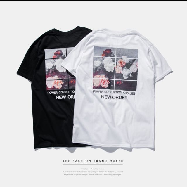 42 New Order Tshirt Men S Fashion Clothes On Carousell
